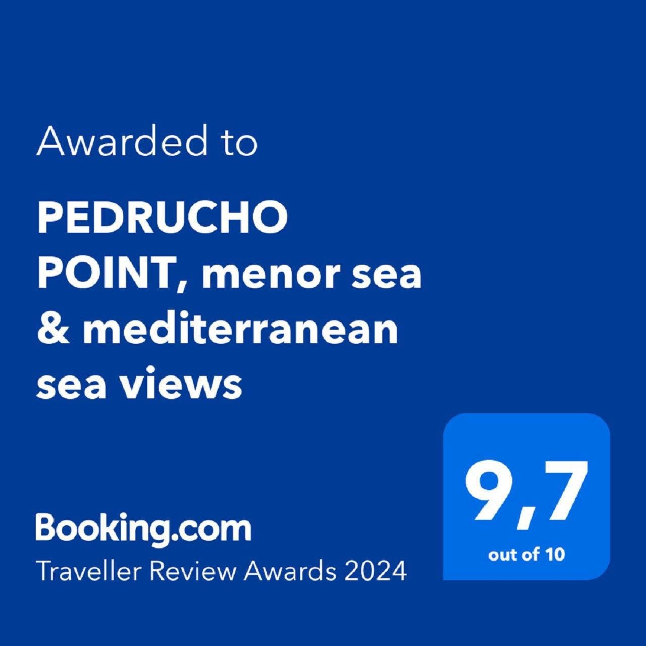 לה מנגה דל מר מנור Pedrucho Point, Menor Sea & Mediterranean Sea Views מראה חיצוני תמונה